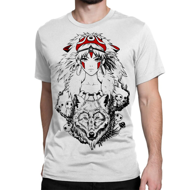 Princess Mononoke Classic Classic T-shirt by berttdedw magazine shop | Artistshot