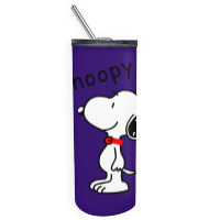Funny Design Snoopy Skinny Tumbler | Artistshot