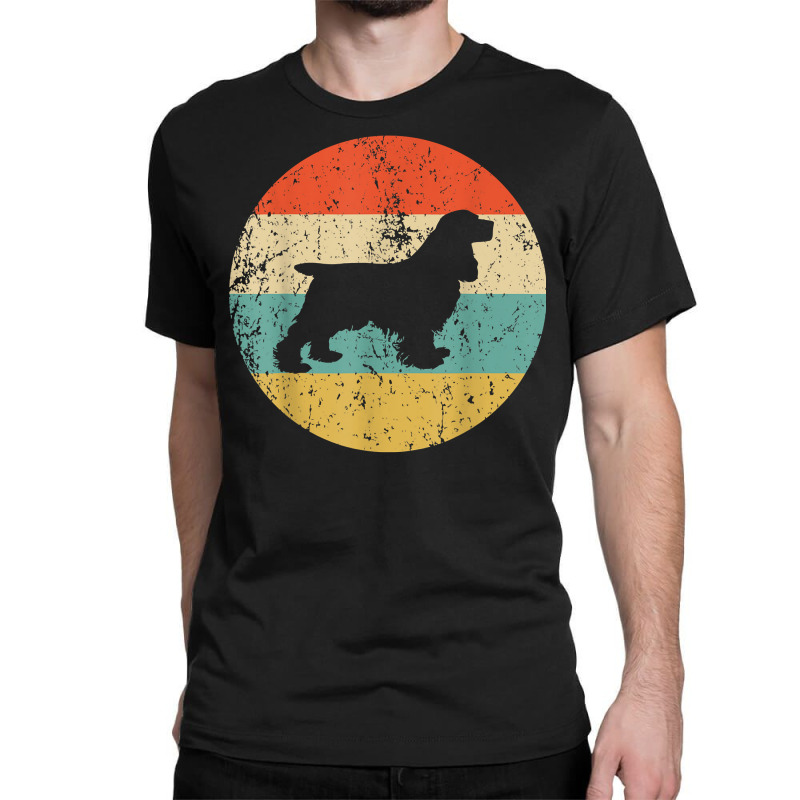 Cocker Spaniel Retro Cocker Spaniel Dog T Shirt Classic T-shirt by kalerttjay | Artistshot