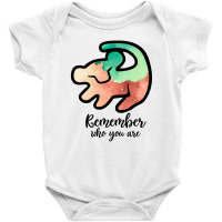 Simba Remember Who You Are For Light Baby Bodysuit | Artistshot