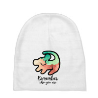 Simba Remember Who You Are For Light Baby Beanies | Artistshot