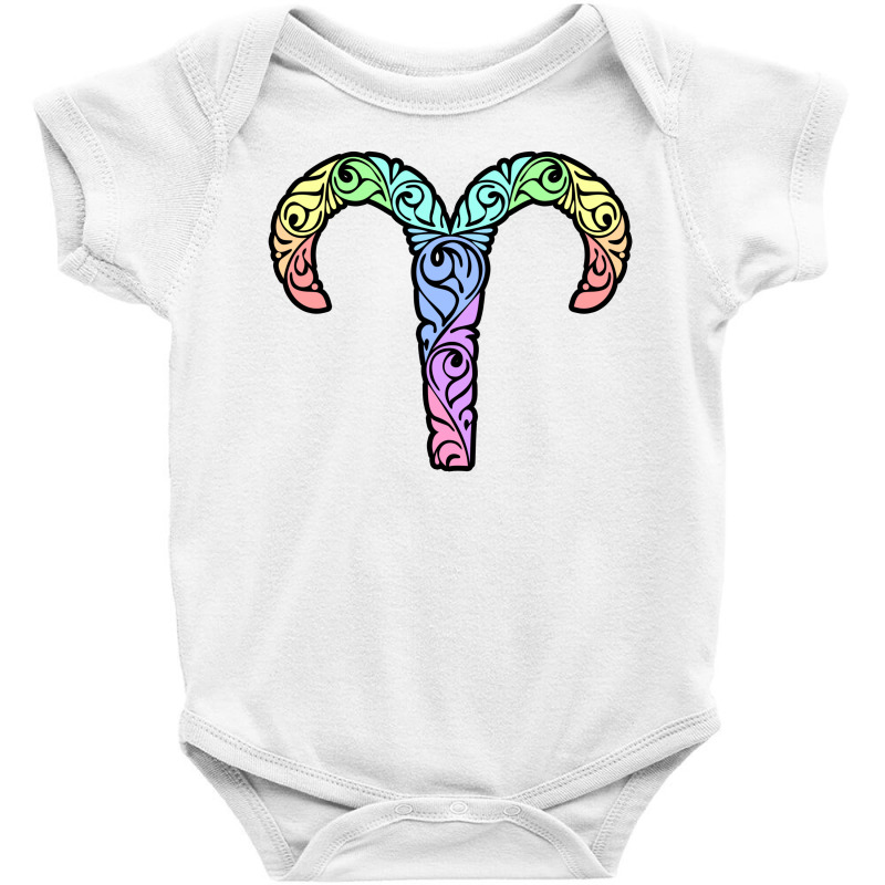 Aries Baby Bodysuit by autlu2024 | Artistshot