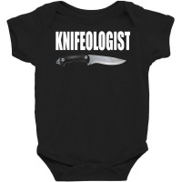 Knifeologist Knifeology Sharp Knife Blade Cut Dagger T Shirt Baby Bodysuit | Artistshot