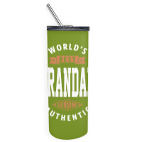 World's Best Grandad Skinny Tumbler | Artistshot