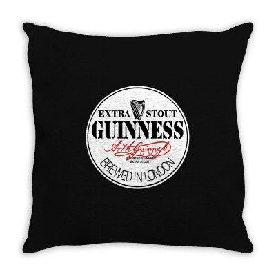 Gilmour Guinness Throw Pillow Designed By Motleymind