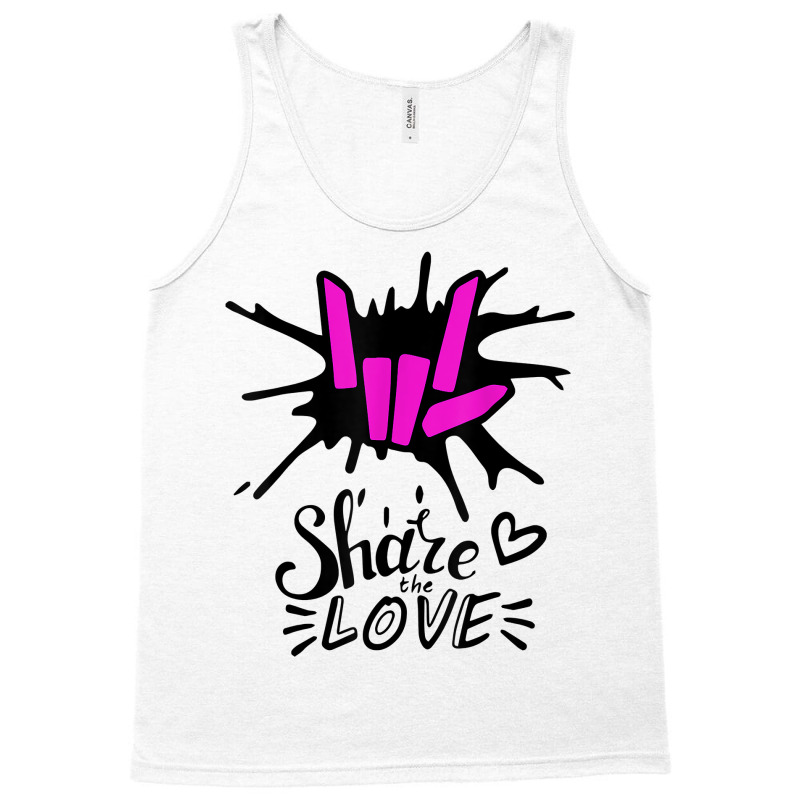 Share Love For Kids And Young T Shirt Tank Top | Artistshot