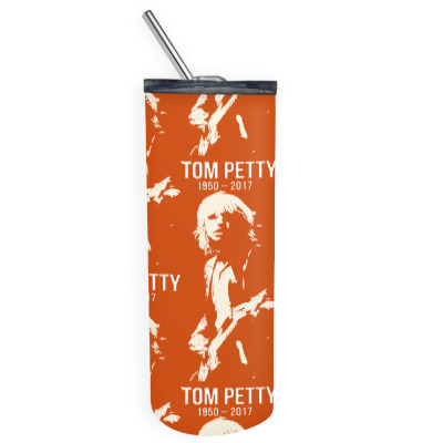 Tom Petty Skinny Tumbler Designed By Allison Serenity
