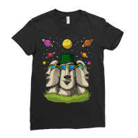 Hippie Easter Island Statues Psychedelic Moai Heads Ladies Fitted T-shirt | Artistshot