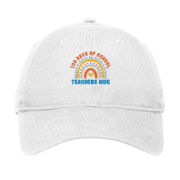 100 Days Of School   Teachers Aide Quote For A Teachers Aide T Shirt Adjustable Cap | Artistshot