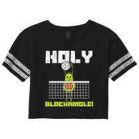 Holy Blockamole Avocado Volleyball Player Blocker Men Women T Shirt Scorecard Crop Tee | Artistshot