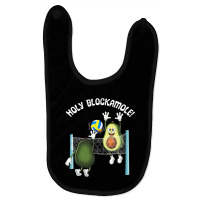 Holy Blockamole! Guacamole Player Blocker Volleyball T Shirt Baby Bibs | Artistshot