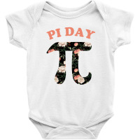 Pi Day Flower Baby Bodysuit | Artistshot