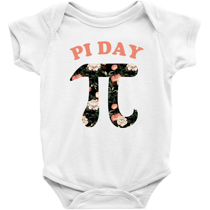 Pi Day Flower Baby Bodysuit by autlu2024 | Artistshot