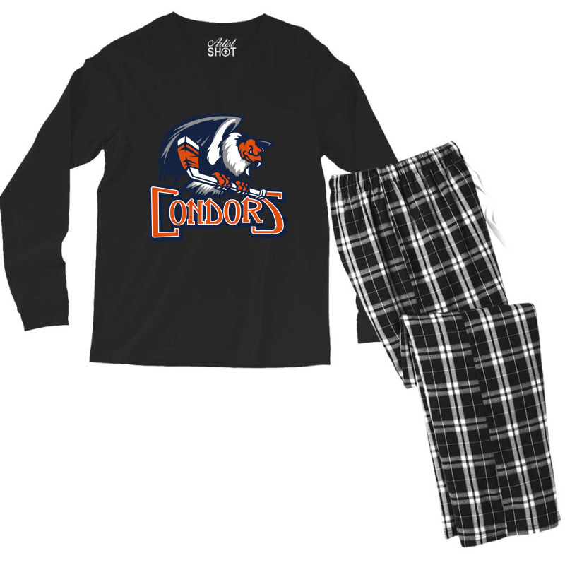 Condors, The Bakersfield Men's Long Sleeve Pajama Set | Artistshot