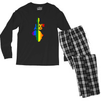 Live Aid Band Aid 1985 Symbol Lgbt Men's Long Sleeve Pajama Set | Artistshot