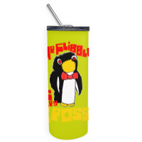 Mr Flibble Is Very Cross Skinny Tumbler | Artistshot