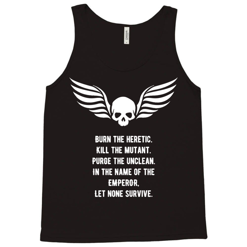 Let None Survive Wargaming Meme Tank Top by johnHarlow | Artistshot