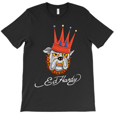 Ed Hardy Bulldog T-shirt Designed By Alved Redo