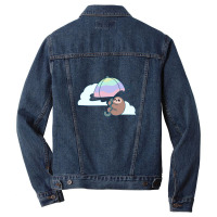 Parasol Sloth Men Denim Jacket | Artistshot