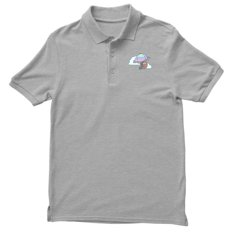 Parasol Sloth Men's Polo Shirt by BLACKSTONE | Artistshot