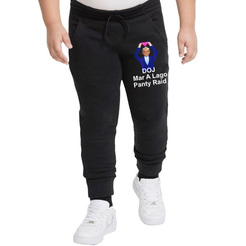 Garland Panty Raid   Satire Doj Funny (c) T Shirt Youth Jogger by graftmshindeatw | Artistshot