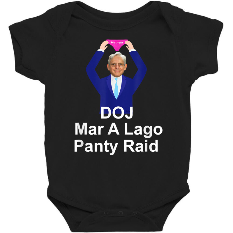 Garland Panty Raid   Satire Doj Funny (c) T Shirt Baby Bodysuit by graftmshindeatw | Artistshot