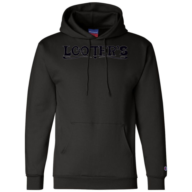 Looters  Black Classic Champion Hoodie by johnHarlow | Artistshot