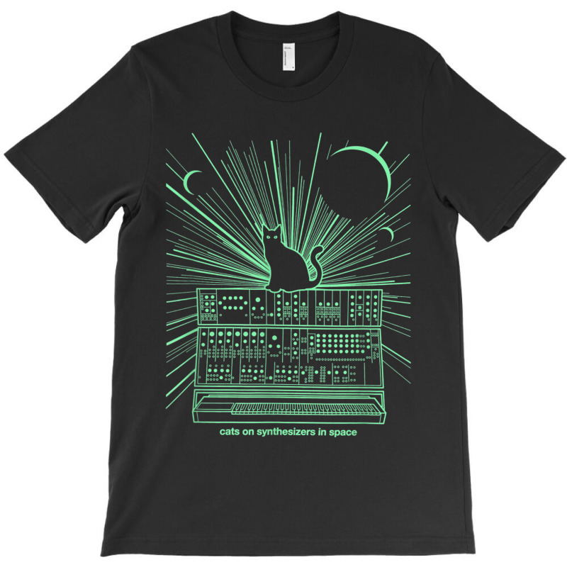 Cats On Synthesizers In Space T Shirt T-shirt | Artistshot