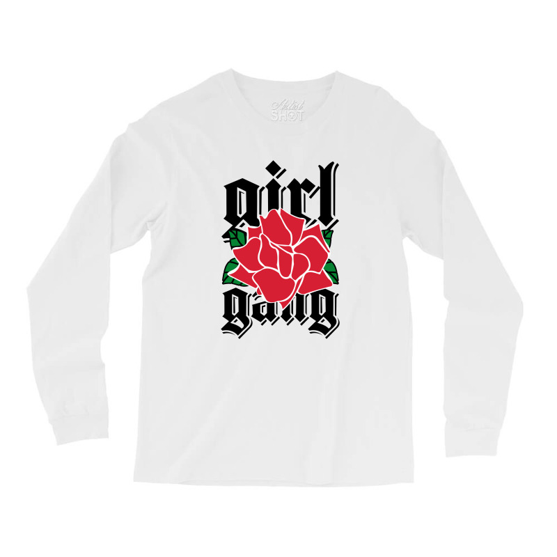 Rose Girl Gang For Light Long Sleeve Shirts by autlu2024 | Artistshot