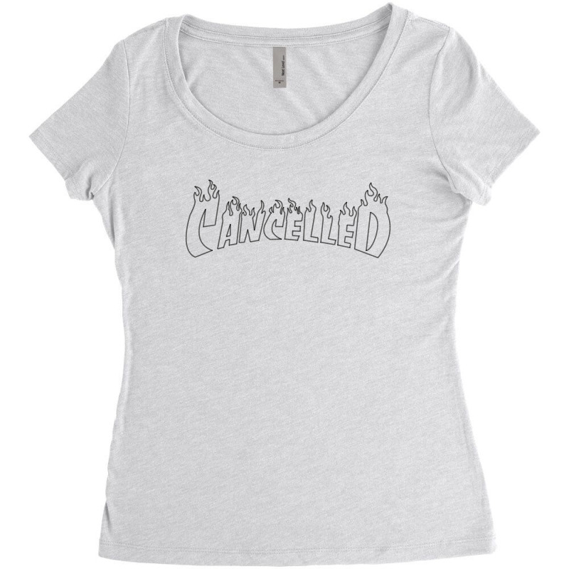 Cancelled Tana Mongeau For Light Women's Triblend Scoop T-shirt by autlu2024 | Artistshot