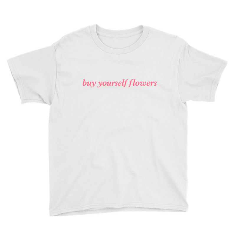 Buy Yourself Flowers Shahd Batal For Light Youth Tee by autlu2024 | Artistshot