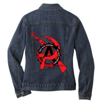 Art Character Sons Of Mars Women My Favorite Ladies Denim Jacket | Artistshot