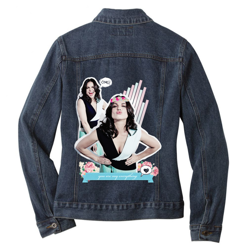 Mask Henry Mills Day Gift Ladies Denim Jacket by ArtistShea | Artistshot