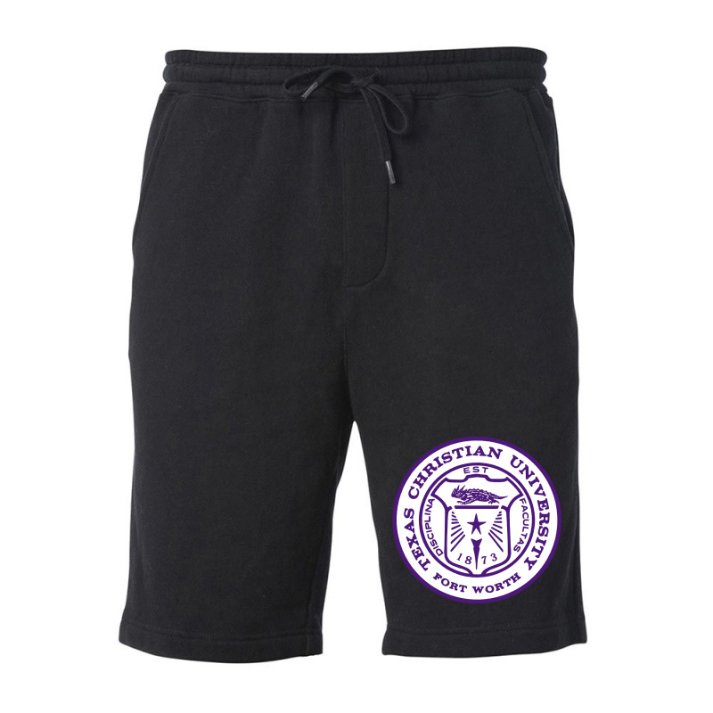 Texas Christian University Fleece Short | Artistshot