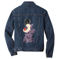 Music Vintage Retro Hooked Queen Mens Funny Men Denim Jacket | Artistshot