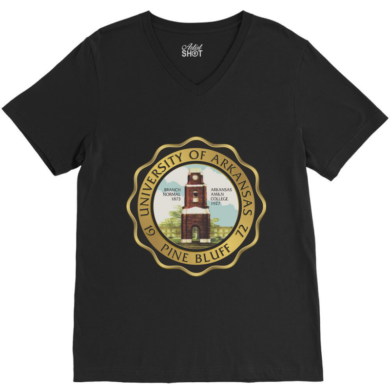 Arkansas At Pine Bluff V-neck Tee | Artistshot