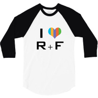 I Love Rf 3/4 Sleeve Shirt | Artistshot