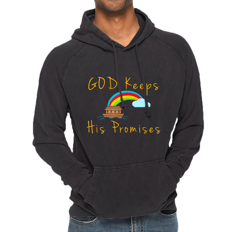 Cute Noahs Ark Genesis 913 God Keeps His Promises Christian Animations Vintage Hoodie by Aria-Proctor | Artistshot