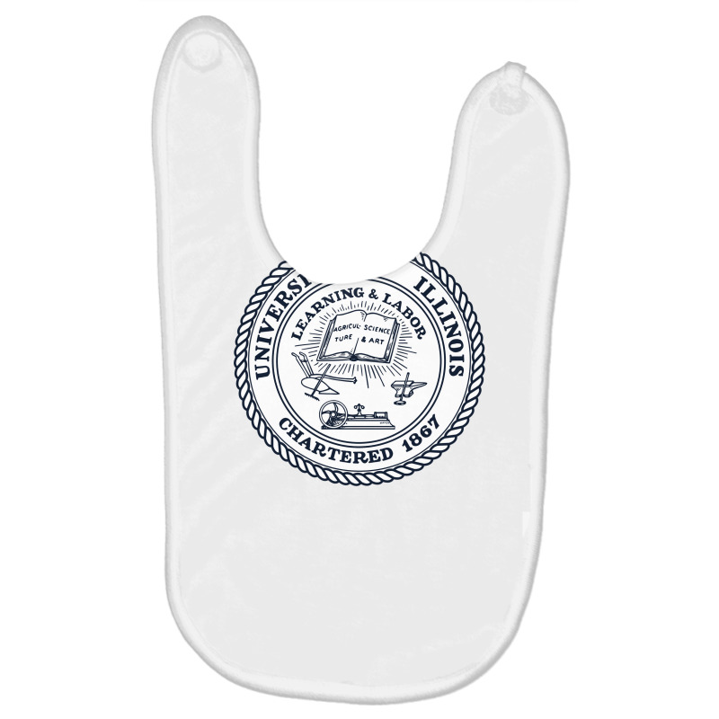 University Of Illinois Baby Bibs by coldstorage | Artistshot