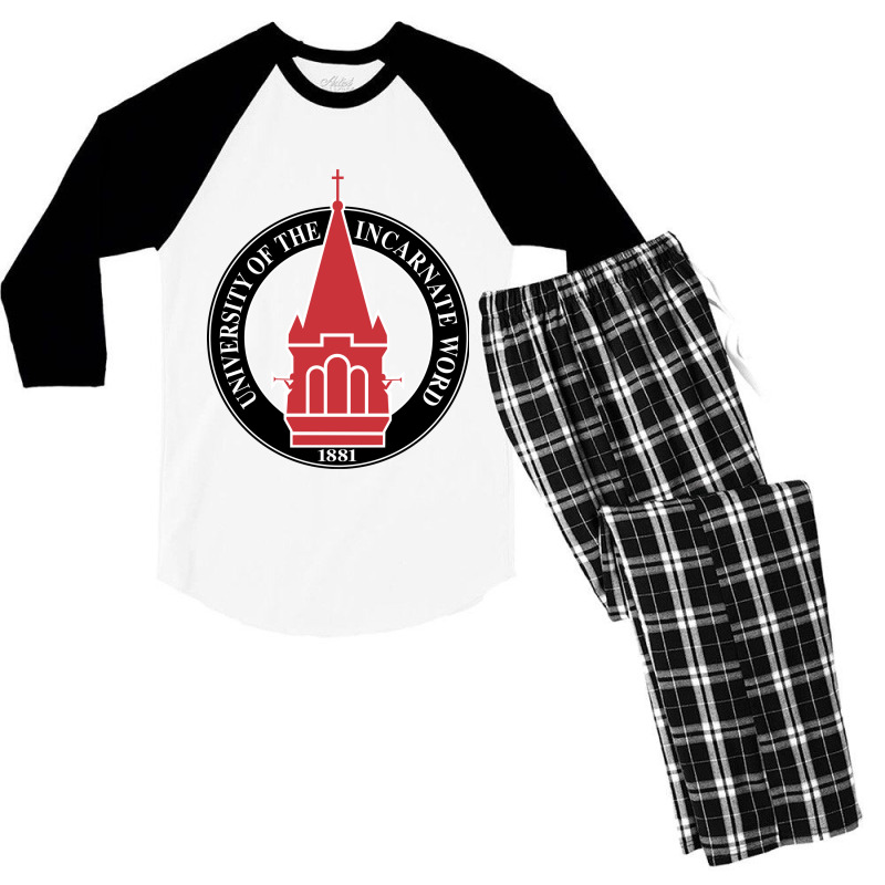 University Of Incarnate Word Men's 3/4 Sleeve Pajama Set | Artistshot