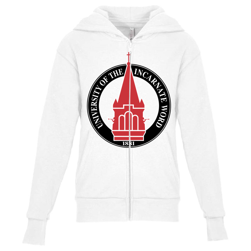 University Of Incarnate Word Youth Zipper Hoodie by coldstorage | Artistshot