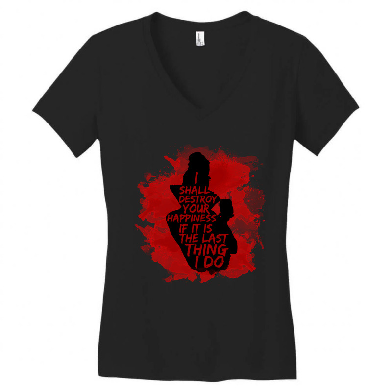 Vintage  Swanqueen Day Gift Women's V-Neck T-Shirt by ArtistShea | Artistshot