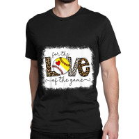 Leopard For The Love Of The Game Baseball Softball Game Day Classic T-shirt | Artistshot