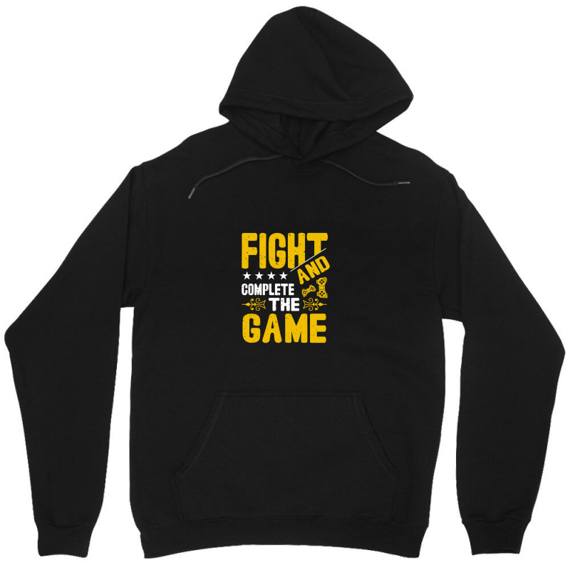 Fight And Complete The Game Unisex Hoodie by Pompoyo | Artistshot