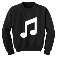 Musical Note Youth Sweatshirt | Artistshot