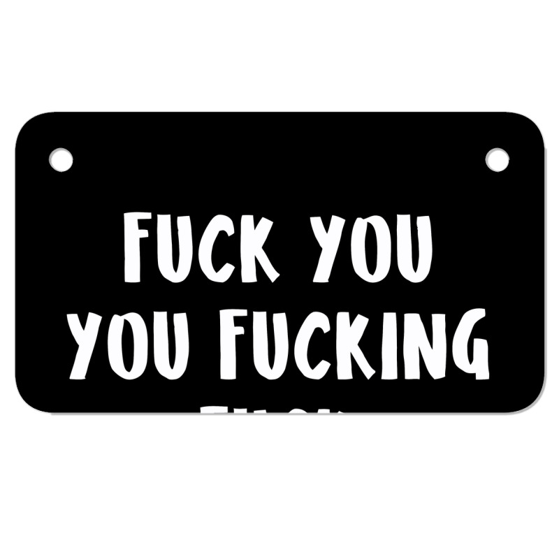 Quotes Motorcycle License Plate | Artistshot