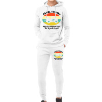 Camel Towing Retro Adult Humor Saying Hoodie & Jogger Set | Artistshot