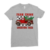 Farm Fresh Christmas Trees Ladies Fitted T-shirt | Artistshot