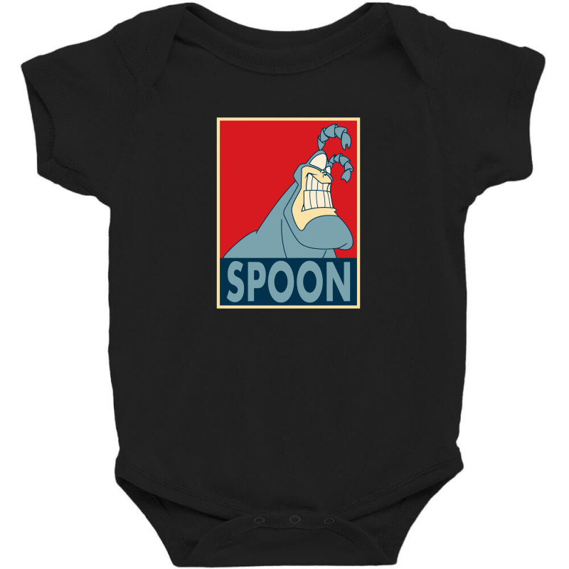 The Tick Spoon, Hope Poster Parody Baby Bodysuit by watunan | Artistshot