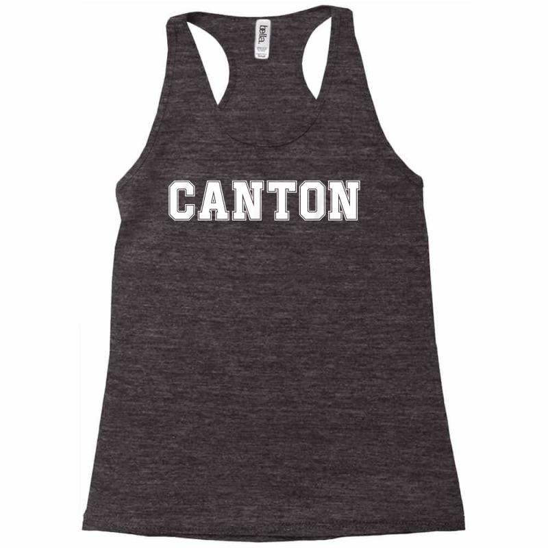 Canton Athletic University College Alumni T Shirt Racerback Tank | Artistshot